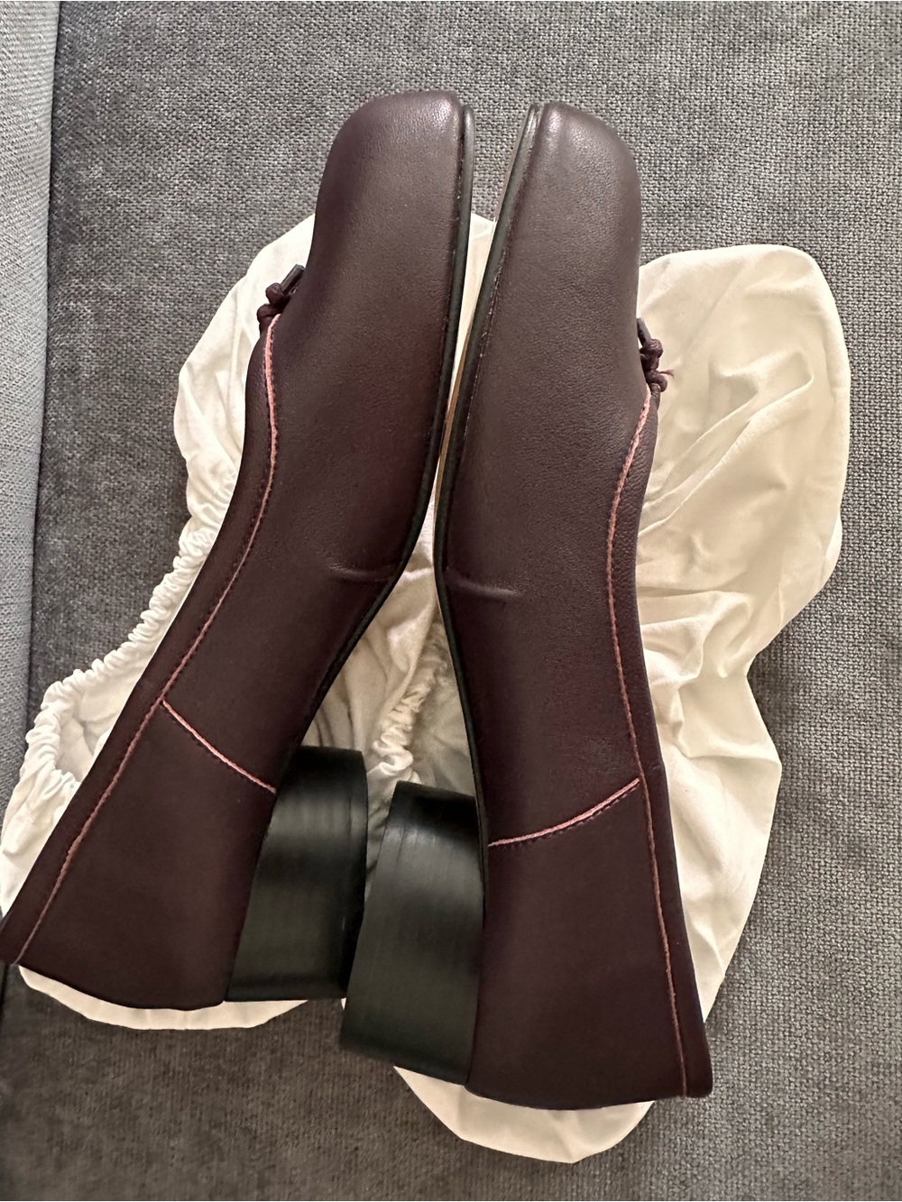 Maison Margiela Tabi Split-Toe ballerina with heel - Picture 2 of 8